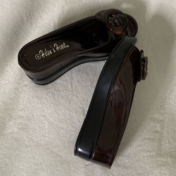 NEW Helen’s Heart Patent Leather Tortoise Buckle 8 - Picture 9 of 13